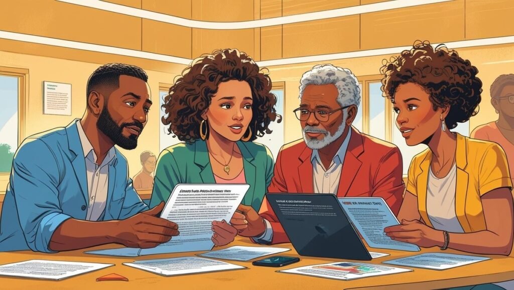 Ilustrasi sedenga mengecek Fakta